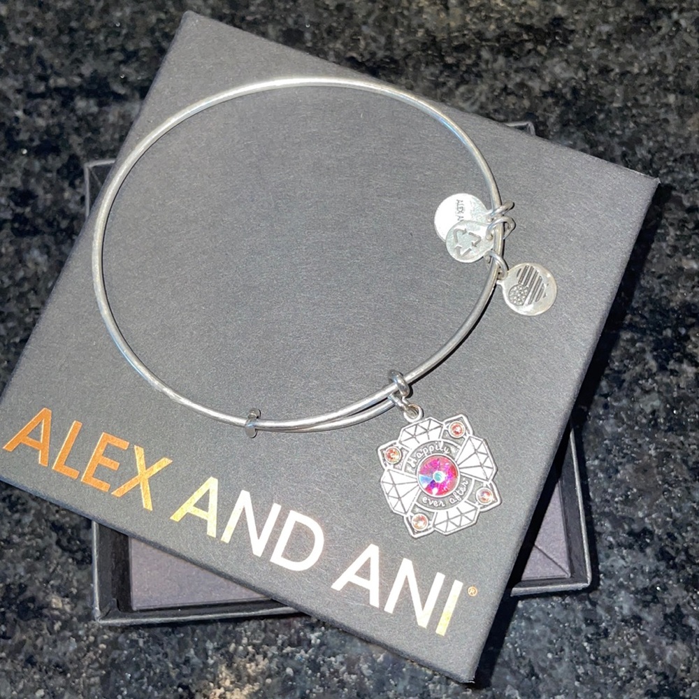 Alex and Ani Bride / Happily Ever After bracelet.